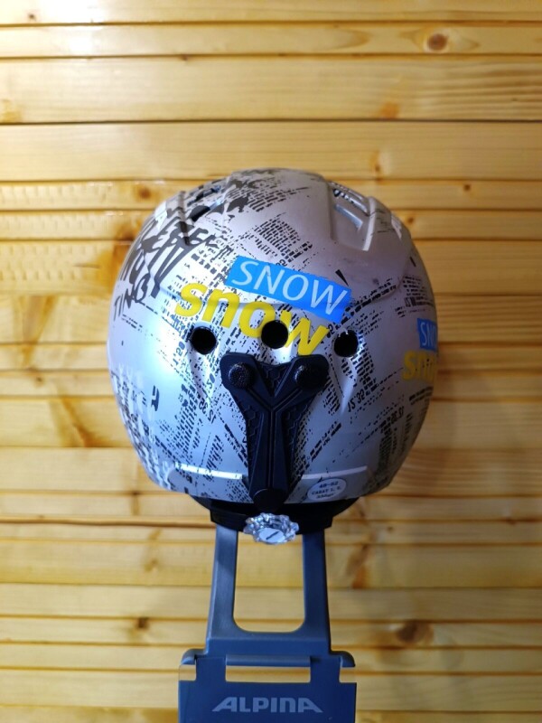 PRILBA ALPINA SNOW SILVER 48-52CM